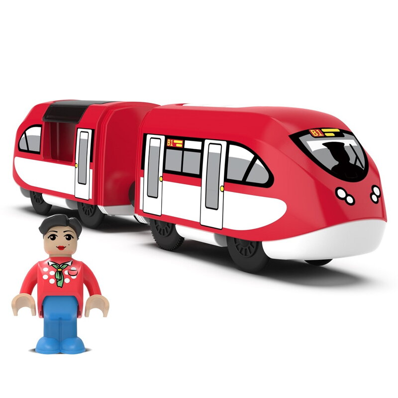 2Kids Toys Elektrický mestský vlak s rušňovodičom