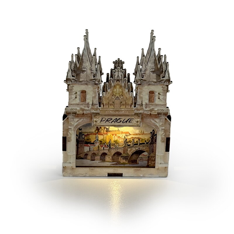 2Kids Toys Magnetka 3D Praha Hradčany a Karlov most