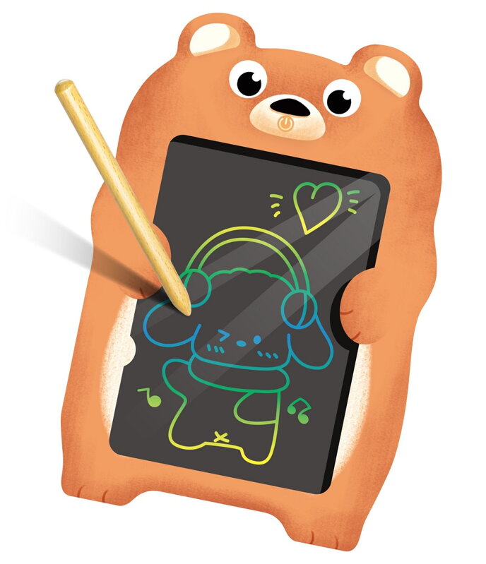 2Kids Toys Detský LCD kresliaci tablet Medveď