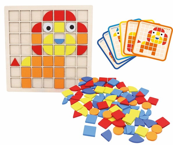 2Kids Toys Mozaika s predlohami 120 dielikov