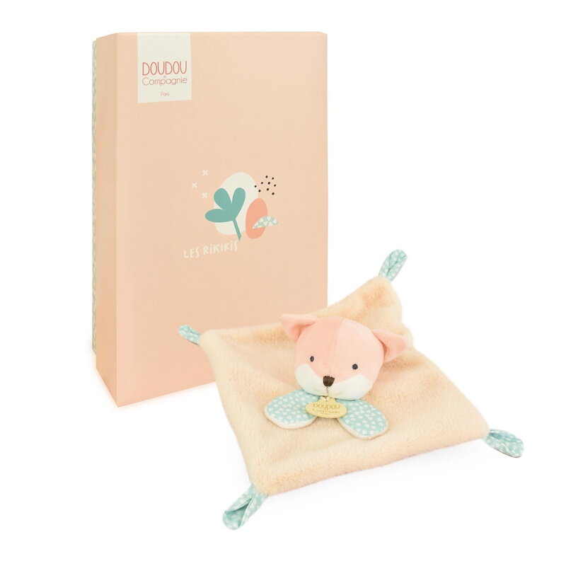 Doudou Plyšový muchláčik oranžový Líška 19 cm