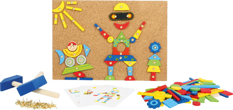 Drevená hra s kladivkom