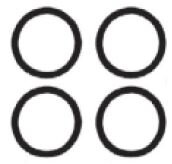 Piko Hnacie remienky balenie 4 ks - ET57090A-03