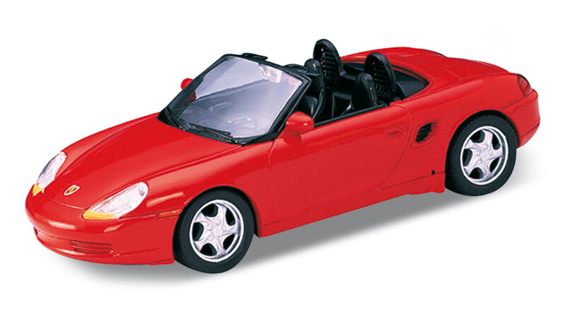Welly Porsche Boxter 1:34  červené