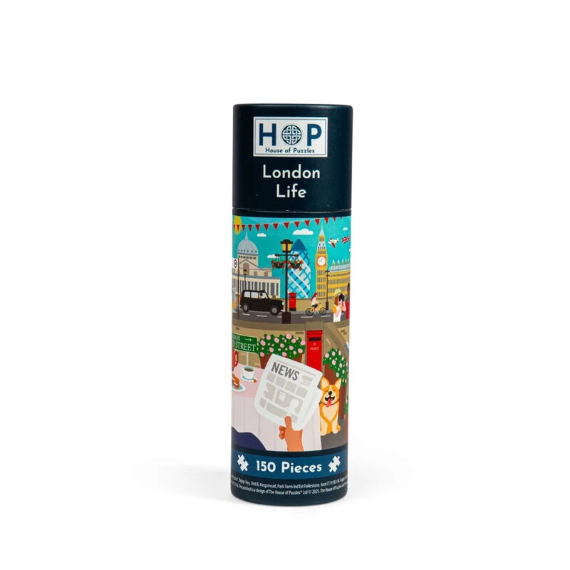 HOP Puzzle Londýnsky život 150 mini dielikov