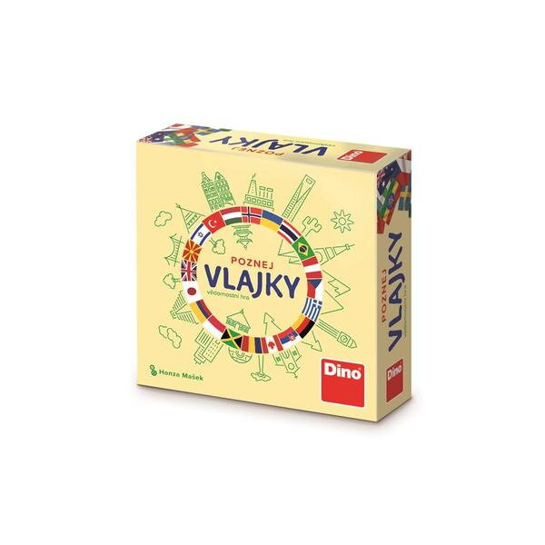 Dino Cestovná hra Spoznaj vlajky