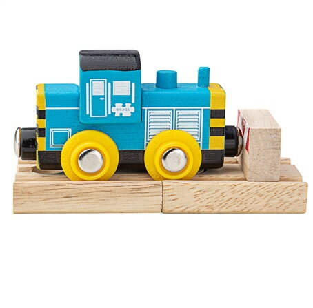 Bigjigs Rail Drevené vláčiky Lokomotíva Class 7 Diesel Shunter
