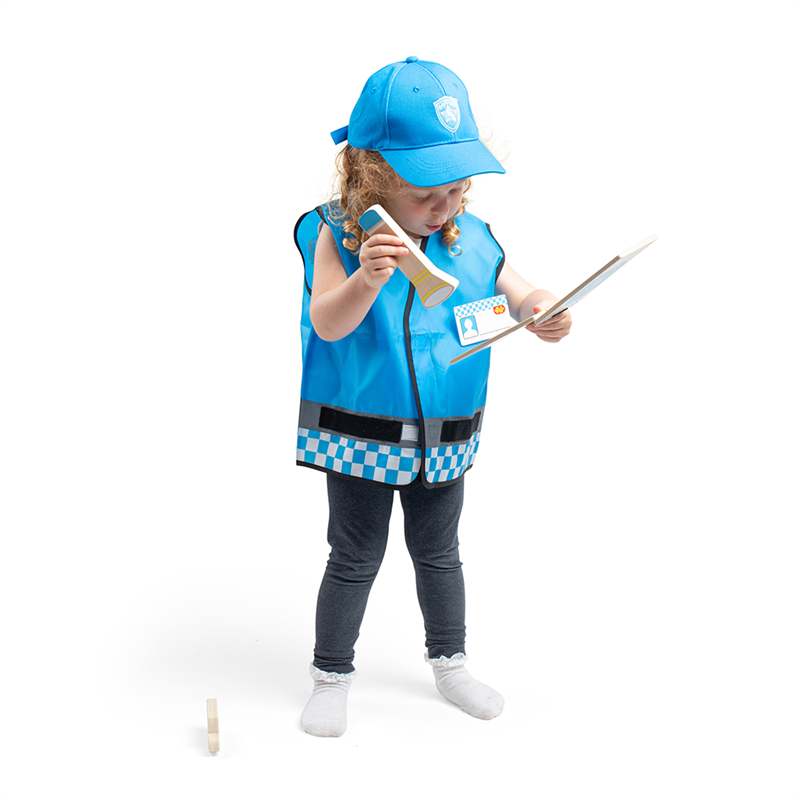 Bigjigs Toys Kostým policajt - poškodený obal