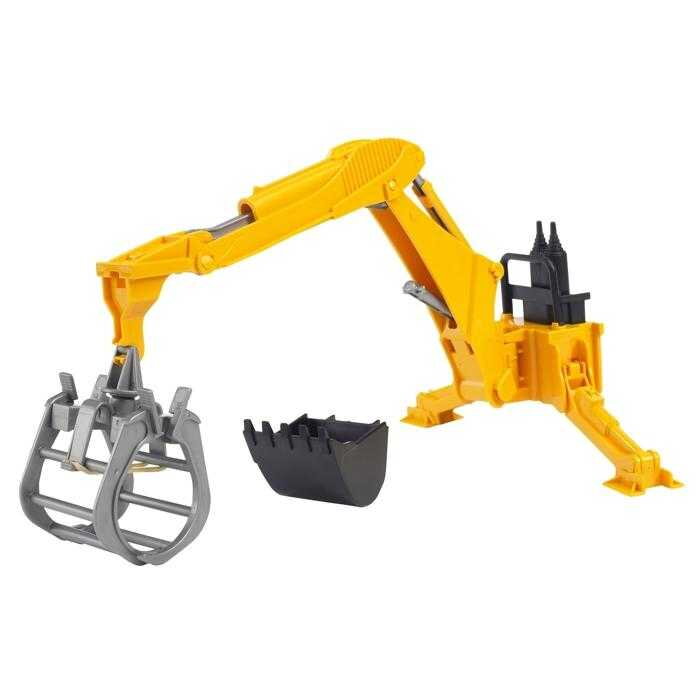 Bruder 2338 Závesný bager za traktor