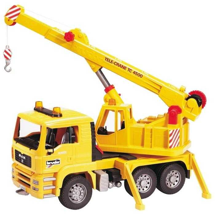 Bruder 2754 Nákladné auto MAN - žeriav stavebný