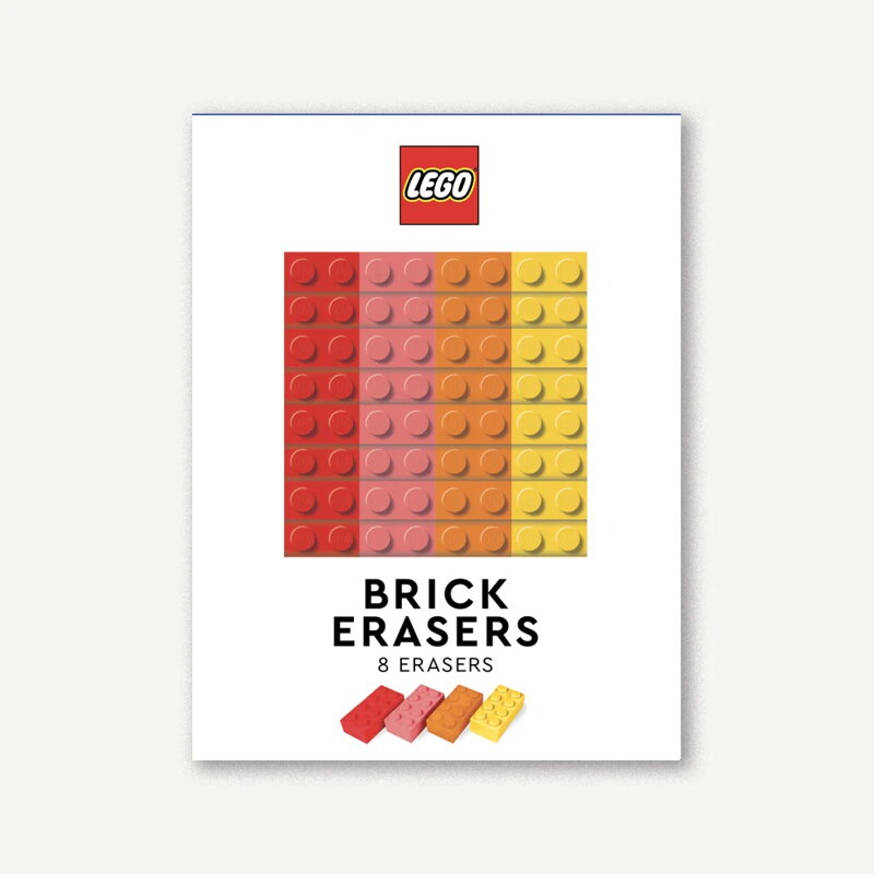 Chronicle Books LEGO® Školská guma 8 ks viacfarebná