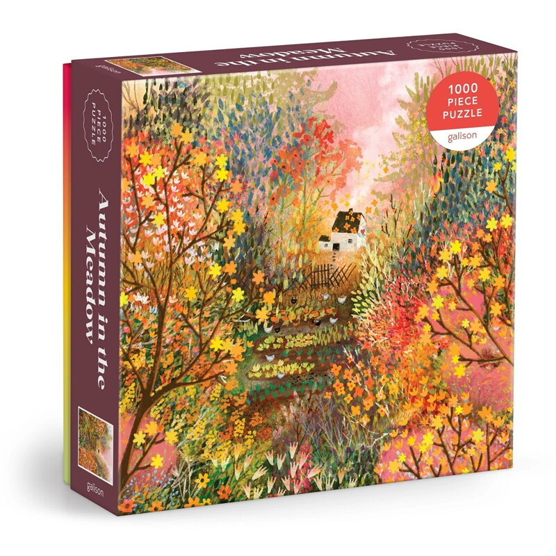 Galison Puzzle Jeseň na lúke 1000 dielikov