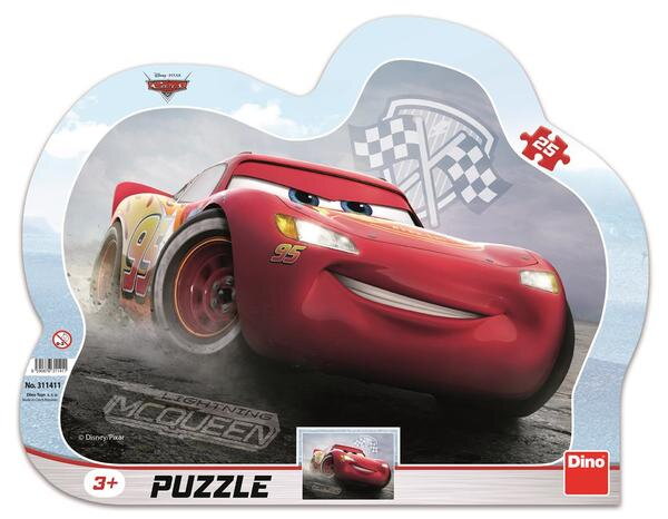 Dino Puzzle CARS 3: Blesk McQueen 25 ks