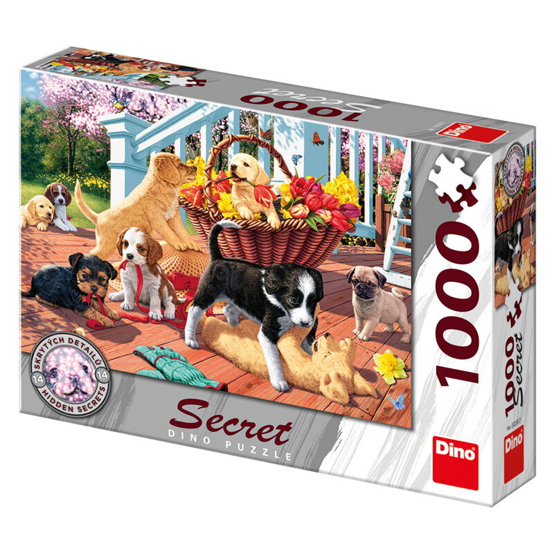Dino Puzzle Šteniatka 1000 dielov