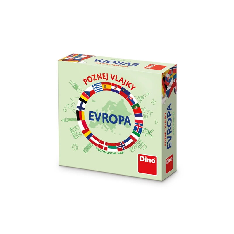 Dino Poznaj vlajky - Európa