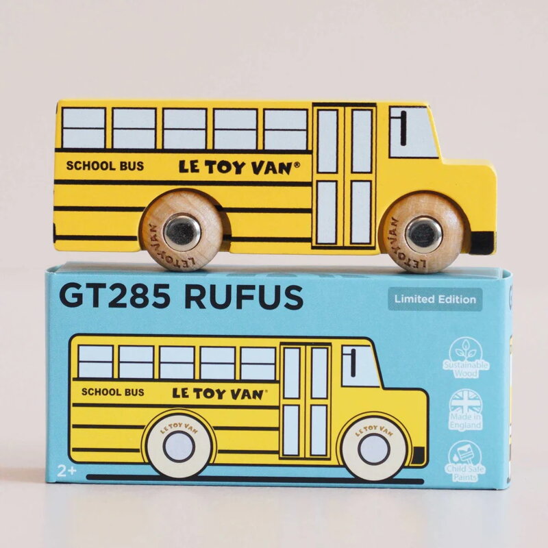 Le Toy Van Drevený školský autobus Rufus