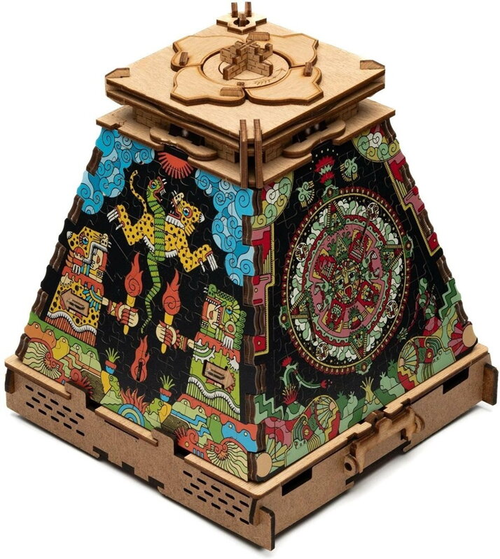 Puzzle Aztécka ríša - rozšírenie hlavolamu Pyramída Slnka