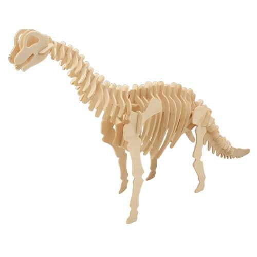 Woodcraft Drevené 3D puzzle Brachiosaurus J013