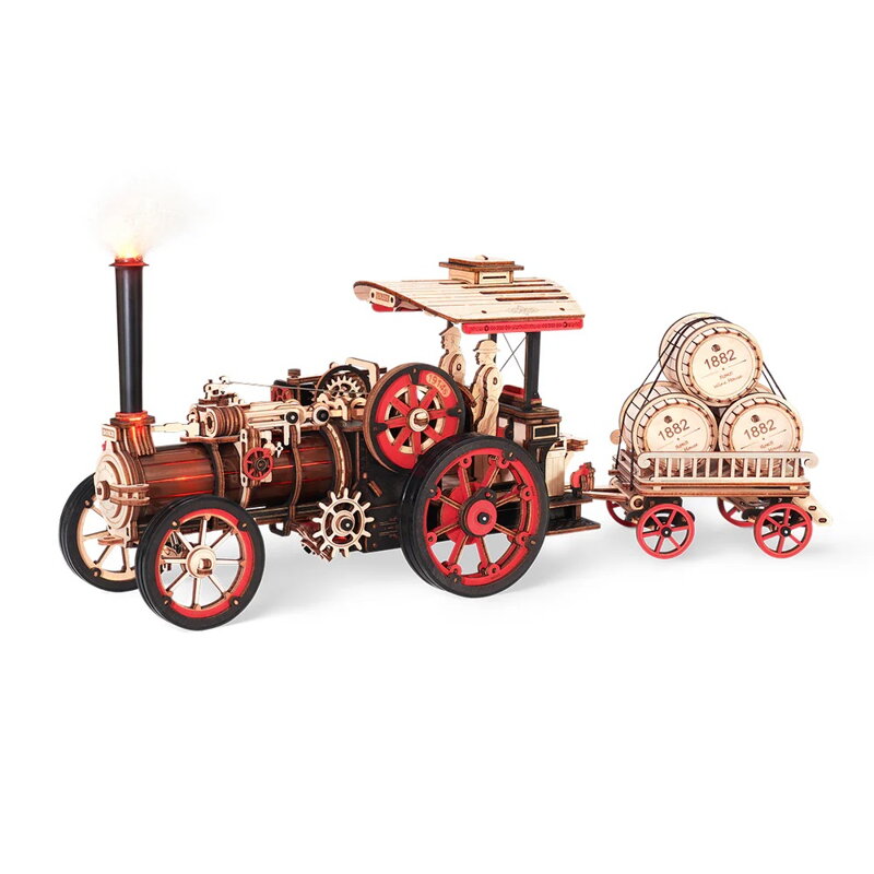 RoboTime 3D mechanické puzzle Parný stroj