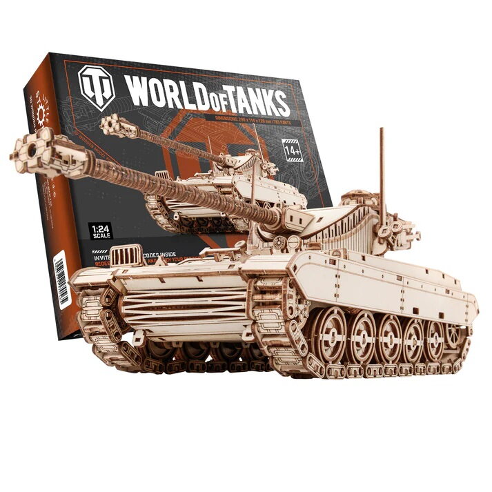 Little Story 3D drevená skladačka World of Tanks AMX 13 105