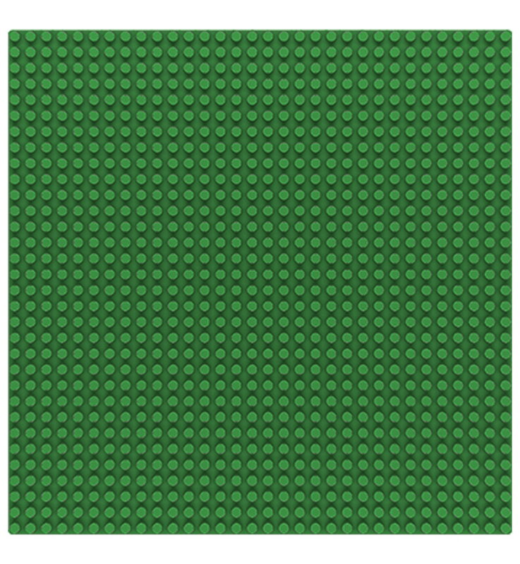 Sluban Bricks Base M38-B0833C Základová doska 32x32 zelená