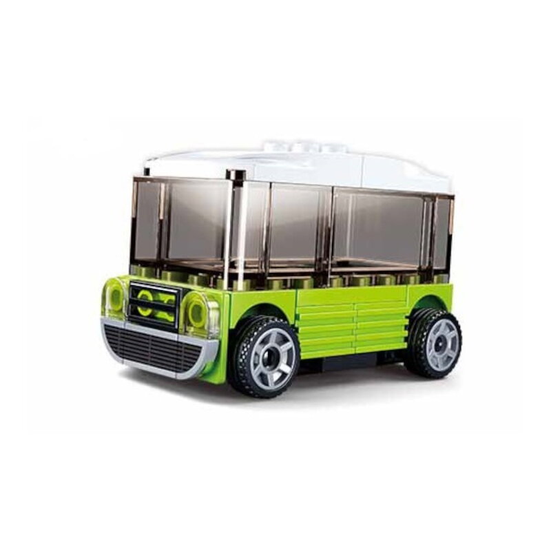 Sluban Power Bricks M38-B0933G Naťahovací Autobus