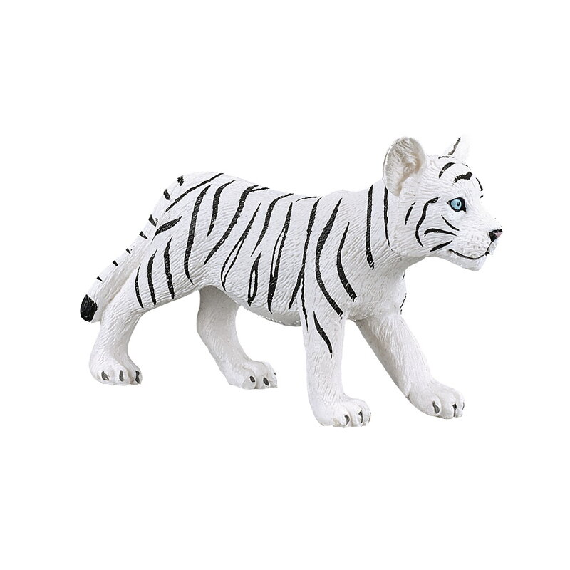 Mojo Tiger biely mláďa stojace