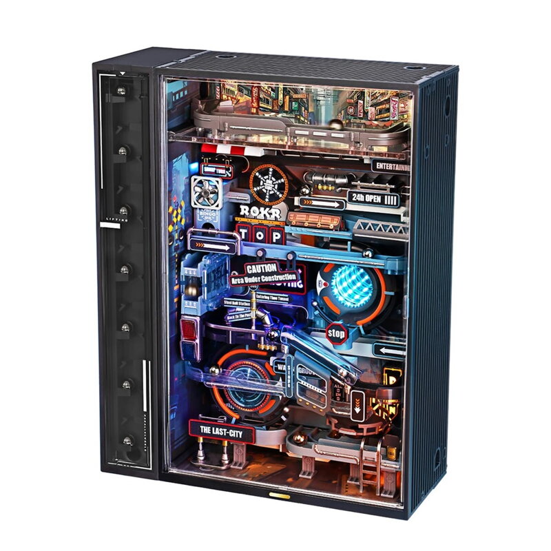 RoboTime 3D mechanické puzzle Guľôčková dráha Mesto minulosti