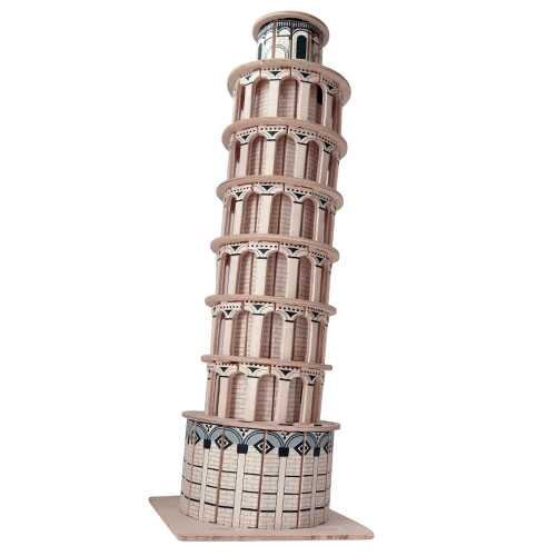 Woodcraft Drevené 3D puzzle Šikmá veža P172