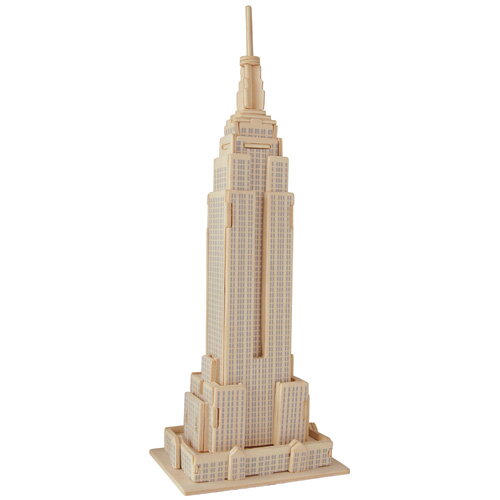 Woodcraft Drevené 3D puzzle Empire state building P185