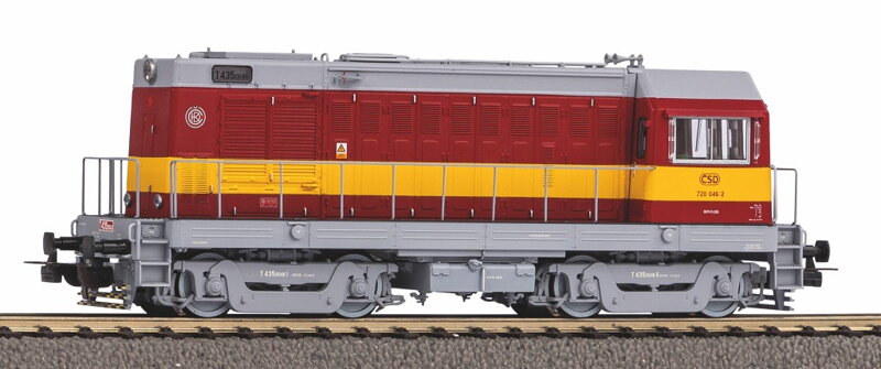 Piko Dieselová lokomotíva BR 720 Hektor ČSD IV AC, vrátane zvukového dekodéra, digitálna - 52433