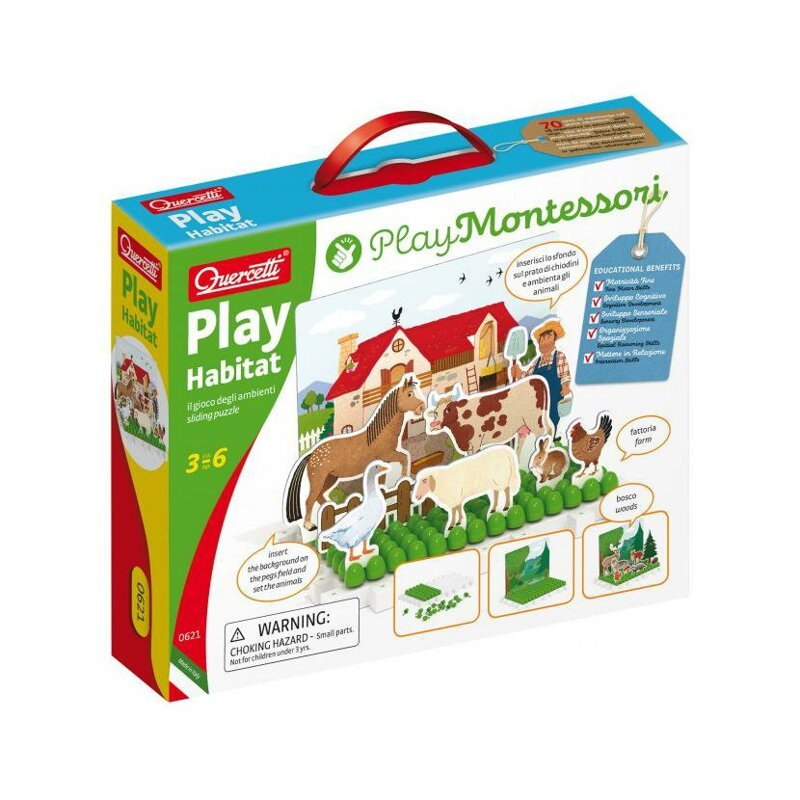 Quercetti Montessori hra Play Habitat