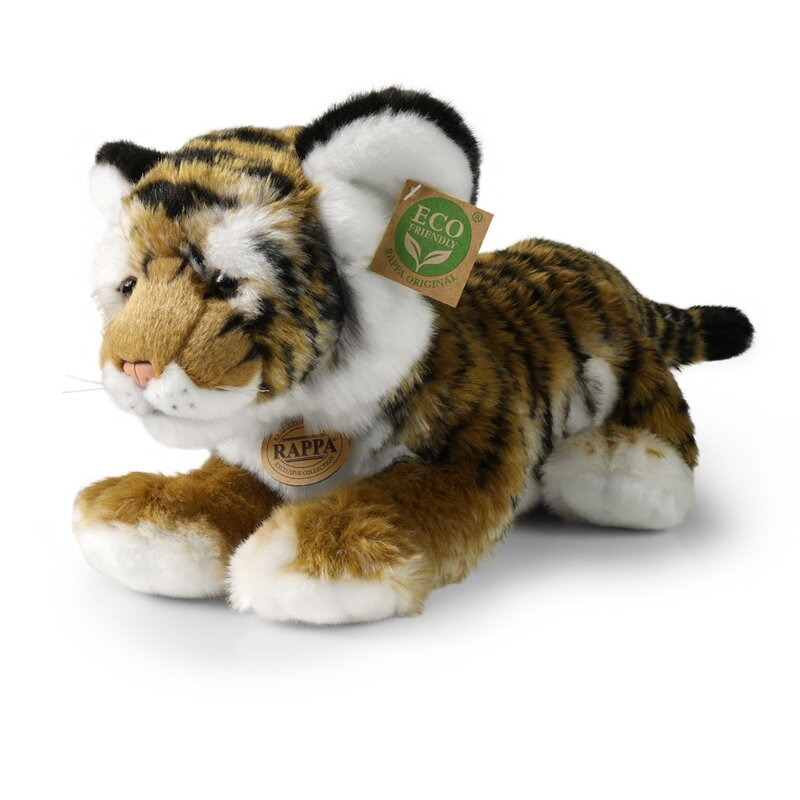 Rappa Plyšový tiger 33 cm ECO-FRIENDLY