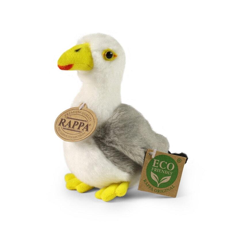 Rappa Plyšový čajka 14 cm ECO-FRIENDLY