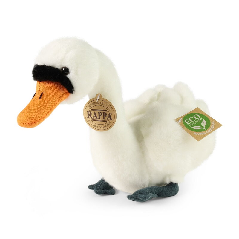 Rappa Plyšová labuť 20 cm ECO-FRIENDLY