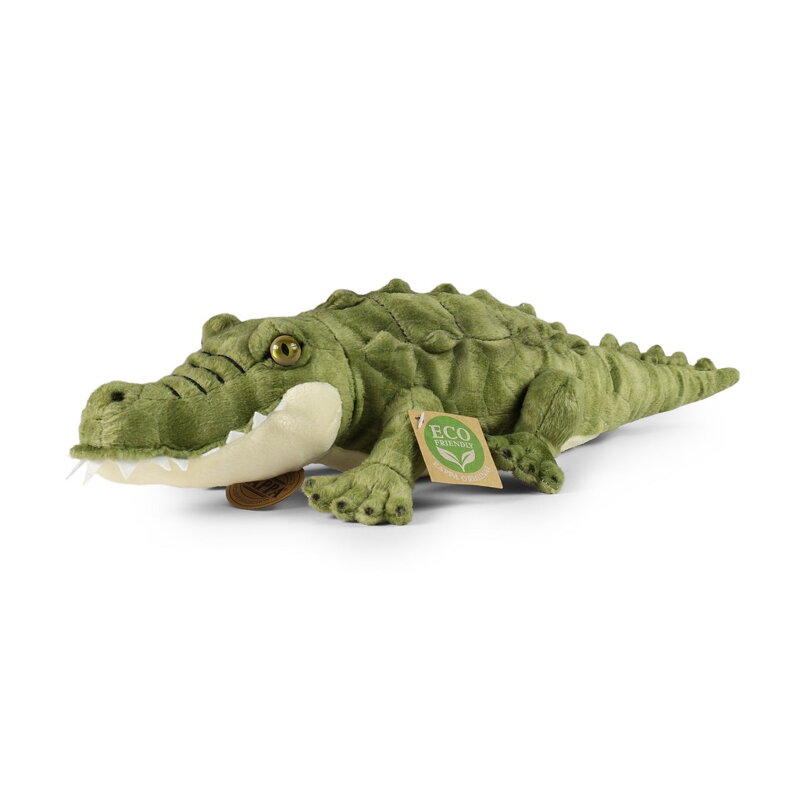 Rappa Plyšový krokodíl 40 cm ECO-FRIENDLY