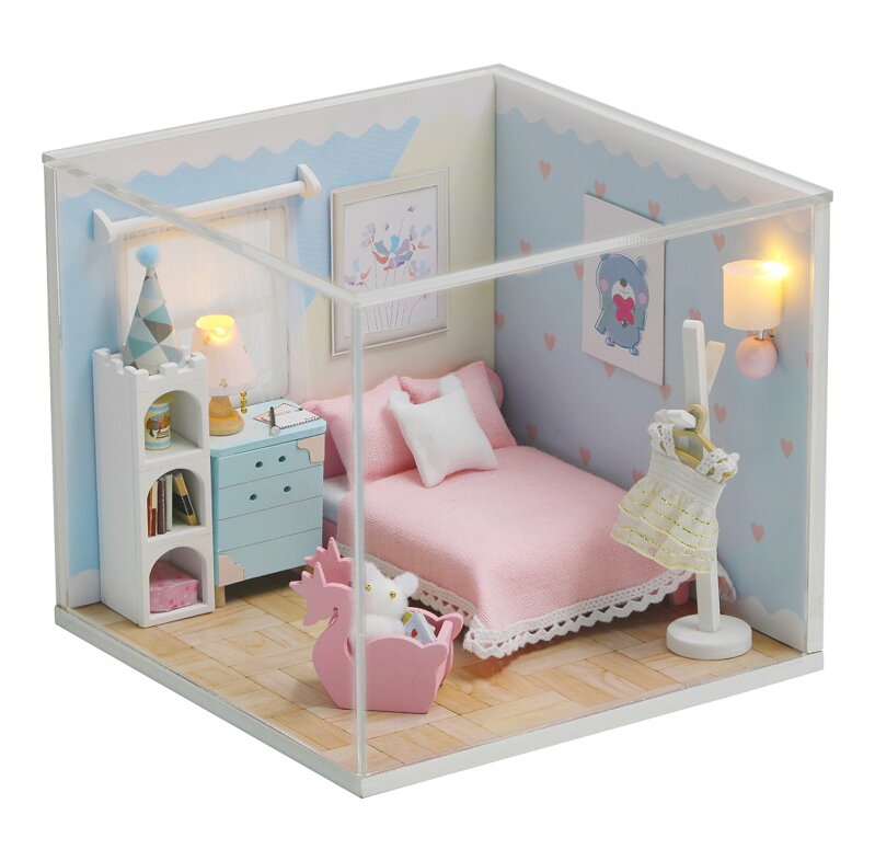 Dvěděti Miniatúra domčeka Izba snov