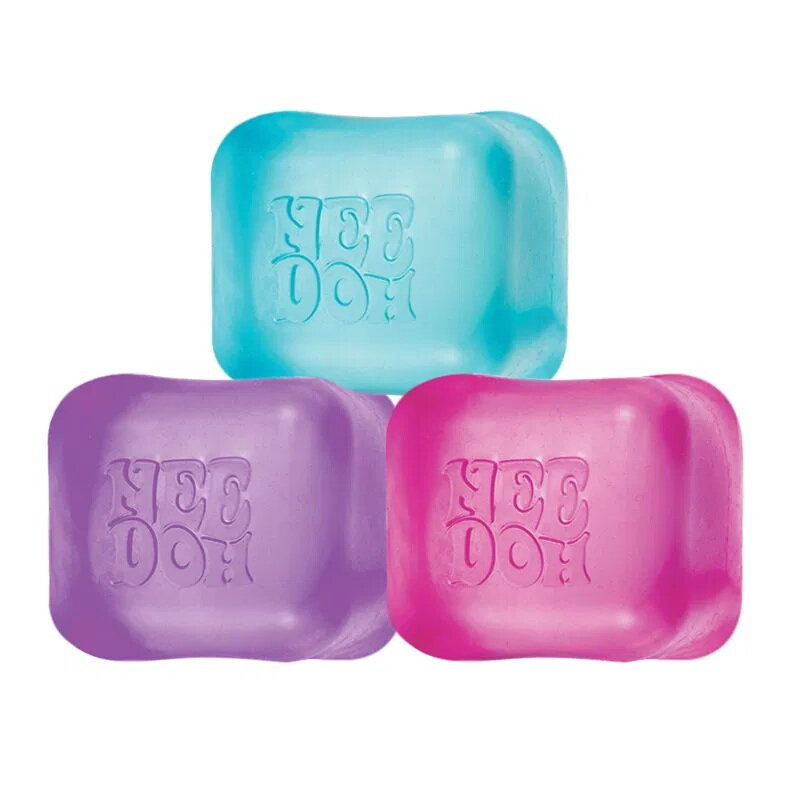 Schylling NeeDoh Stláčacia kocka Teenie Nice Ice Baby
