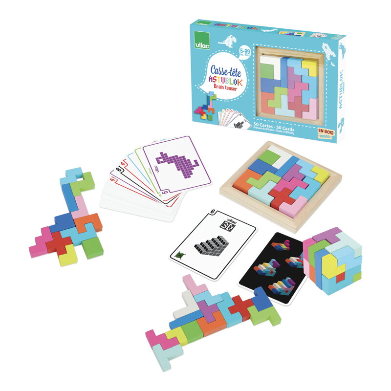 Tangram 3D farebný