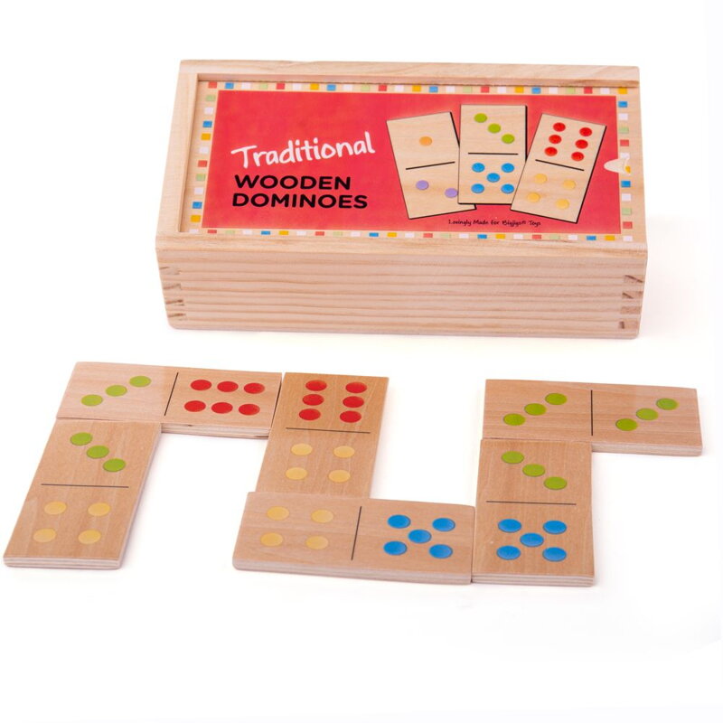 Drevené domino klasické