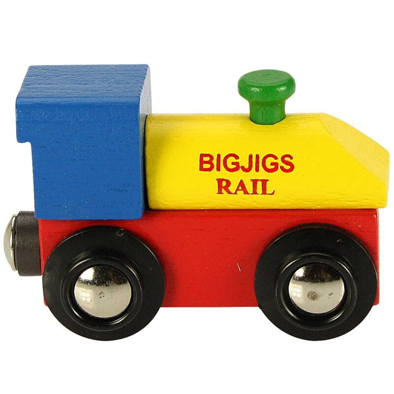 Bigjigs Rail Drevené vláčiky - Lokomotíva