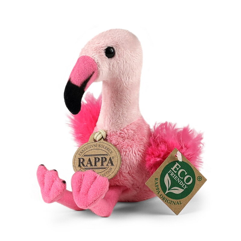 Rappa Plyšový plameniak 15 cm ECO-FRIENDLY