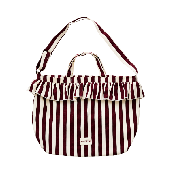 Taška cez rameno  Bordeaux Stripe