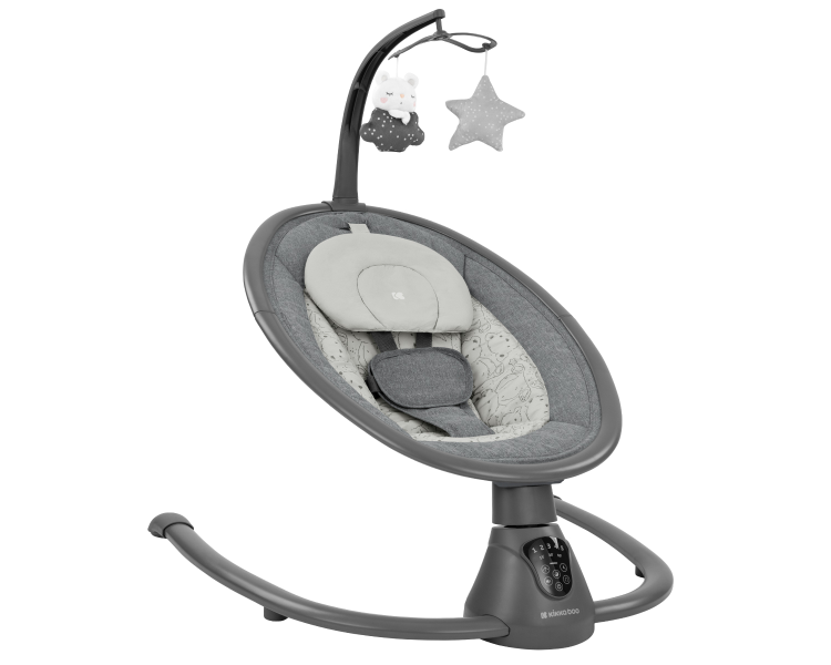 Hojdacie lehátko elektrické Twiddle Grey