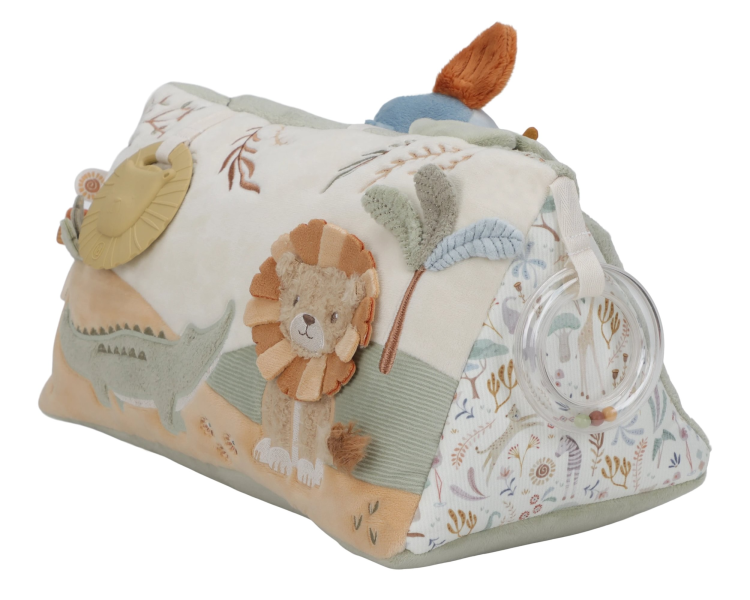 Vankúšik trojhranný s aktivitami Safari Friends