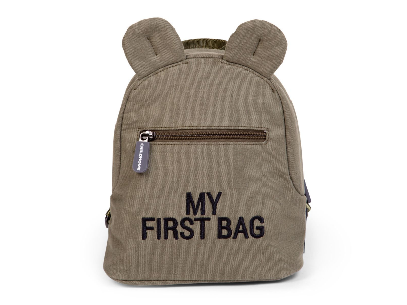 Detský batoh My First Bag Canvas Khaki