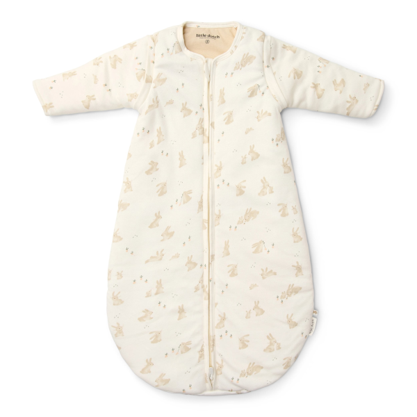 Spací vak s oddeliteľnými rukávmi 90 cm Baby Bunny